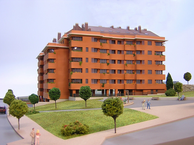 MAQUETAS CLEMENTE  Edificio Naranco-La Estrecha, Oviedo 1-75